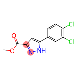 methyl 5-(3,4-dichlorophenyl)-1H-pyrazole-3-carboxylate