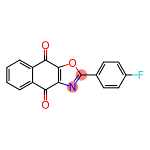 2-(4-氟苯基)萘并[2,3-d]恶唑-4,9-二酮