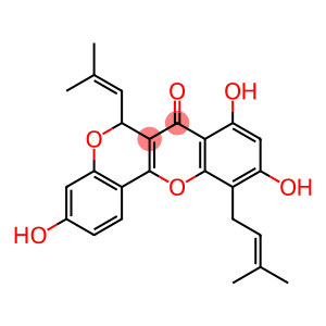 3,8,10-Trihydroxy-11-(3-methyl-2-butenyl)-6-(2-methyl-1-propenyl)-6H,7H-[1]benzopyrano[4,3-b][1]benzopyran-7-one