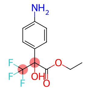 ethyl 2-(4-aminophenyl)-3,3,3-trifluoro-2-hydroxypropanoate