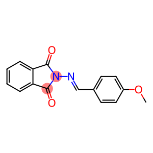 2-[(4-methoxyphenyl)methylideneamino]isoindole-1,3-dione