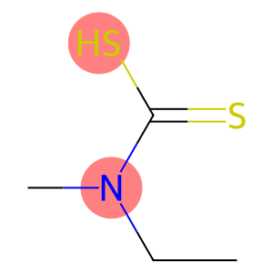 Carbamodithioic acid, ethylmethyl- (9CI)