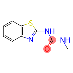 3-(2-benzthiazolyl)-1-methylharnstoff