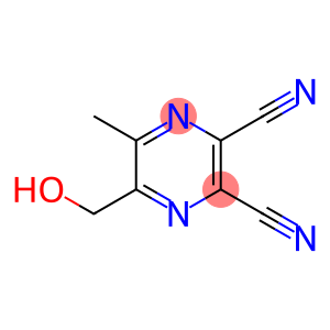 2,3-Pyrazinedicarbonitrile, 5-(hydroxymethyl)-6-methyl-