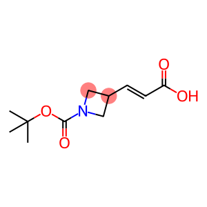 1-Azetidinecarboxylic acid, 3-[(1E)-2-carboxyethenyl]-, 1-(1,1-dimethylethyl) ester