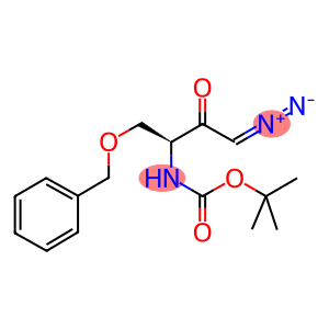 N-alpha-t-Butyloxycarbonyl-O-benzyl-L-serinyl-diazomethane, (S)-3-Boc-amino-1-diazo-4-benzyloxy-2-butanone