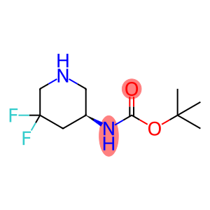 tert-butyl (S)-(5,5-difluoropiperidin-3-yl)carbamate