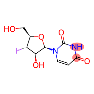 1-(3'-iodo-3'-deoxyarabinofuranosyl)uracil