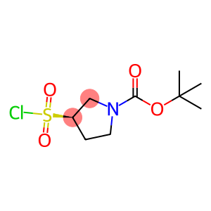 (3R)-3-(Chlorosulfonyl)-1,1-dimethylethyl Ester 1-Pyrrolidinecarboxylic Acid