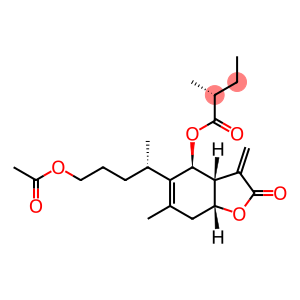 1-O-Acetyl-6alpha-O-(2-methylbutyryl)britannilactone