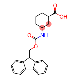 (1R,3R)-3-((((9H-芴-9-基)甲氧基)羰基)氨基)环己烷-1-羧酸