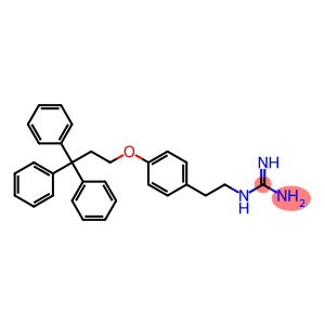 2-[2-[4-(3,3,3-Triphenylpropoxy)phenyl]ethyl]guanidine