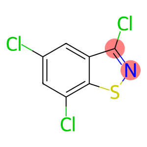 1,2-Benzisothiazole, 3,5,7-trichloro-