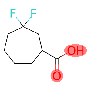 3,3-Difluorocycloheptane-1-carboxylic acid