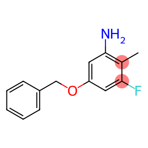 5-Benzyloxy-3-fluoro-2-methyl-phenylamine