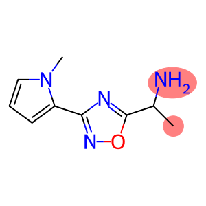 1-(3-(1-methyl-1H-pyrrol-2-yl)-1,2,4-oxadiazol-5-yl)ethan-1-amine