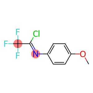 2,2,2-TRIFLUORO-N-(4-METHOXY-PHENYL)-ACETIMIDOYL CHLORIDE