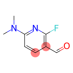 2-Fluoro-6-dimethylaminopiridine-3-carbaldehyde