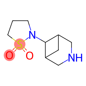 3-Azabicyclo[3.1.1]heptane, 6-(1,1-dioxido-2-isothiazolidinyl)