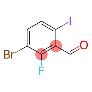 3-BROMO-2-FLUORO-6-IODOBENZALDEHYDE