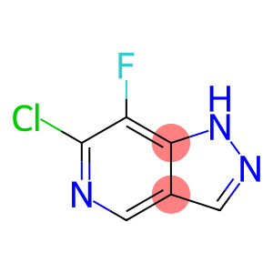 6-chloro-7-fluoro-1H-pyrazolo[4,3-c]pyridine