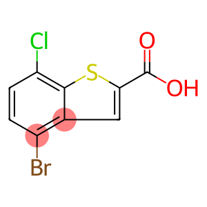 4-bromo-7-chlorobenzo[b]thiophene-2-carboxylic acid