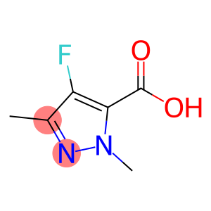 4-fluoro-1,3-dimethyl-1H-pyrazole-5-carboxylic acid