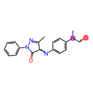 N-Methyl-4'-[(3-methyl-5-oxo-1-phenyl-2-pyrazolin-4-ylidene)amino]formanilide