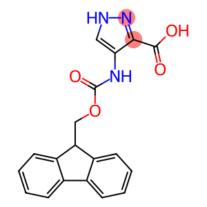 1H-Pyrazole-3-carboxylic acid, 4-[[(9H-fluoren-9-ylmethoxy)carbonyl]amino]-