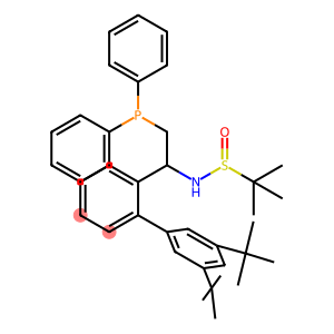 [S(R)]-N-[(1S)-1-[3'',5''-双(1,1-二甲基乙基)[1,1''-联苯]-2-基]-2-(二苯基膦基)乙基]-2-甲基-2-丙烷亚磺酰胺