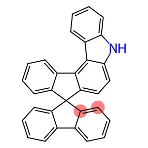 Spiro[9H-fluorene-9,8'(5'H)-indeno[2,1-c]carbazole]