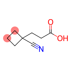 3-(1-cyanocyclobutyl)propanoic acid