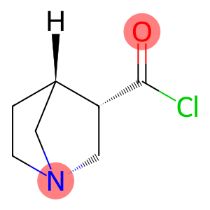 1-Azabicyclo[2.2.1]heptane-3-carbonyl chloride, (1R-endo)- (9CI)