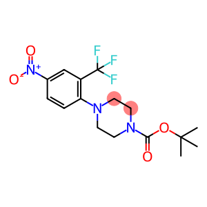 1-Piperazinecarboxylic acid, 4-[4-nitro-2-(trifluoromethyl)phenyl]-, 1,1-dimethylethyl ester