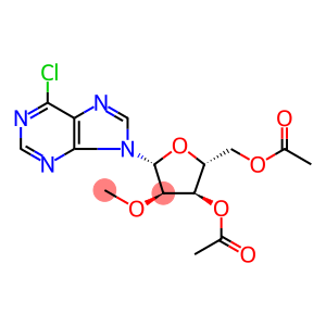 6-Chloro-9-(3,5-di-O-acetyl-2-O-methyl-β-D-ribofuranosyl)-9H-purine