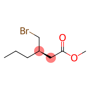 Hexanoic acid, 3-(bromomethyl)-, methyl ester, (3R)-