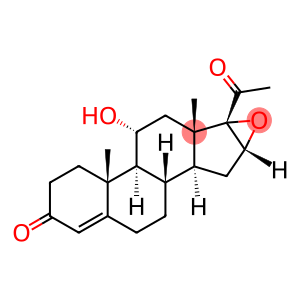 16Α,17Α-环氧-11Α-羟基孕甾-4-烯-3,20-二酮