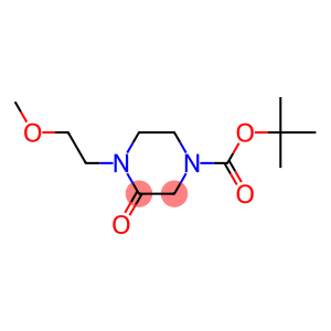tert-butyl 4-(2-Methoxyethyl)-3-oxopiperazine-1-carboxylate