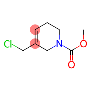 1(2H)-Pyridinecarboxylic  acid,  3-(chloromethyl)-5,6-dihydro-,  methyl  ester