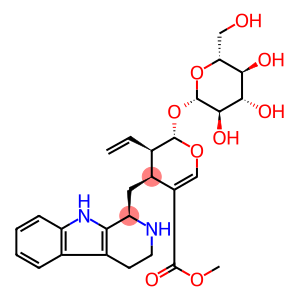 (4S)-4β-[[(1R)-1,2,3,4-Tetrahydro-β-carboline-1β-yl]methyl]-5β-ethenyl-6α-(β-D-glucopyranosyloxy)-5,6-dihydro-4H-pyran-3-carboxylic acid methyl ester