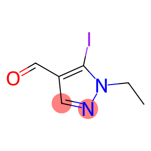 1H-Pyrazole-4-carboxaldehyde, 1-ethyl-5-iodo-