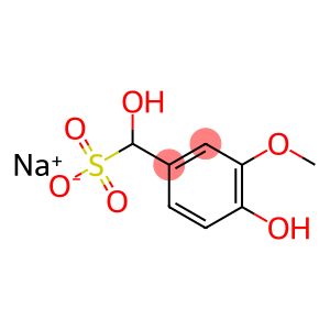 sodium alpha,4-dihydroxy-3-methoxytoluene-alpha-sulphonate