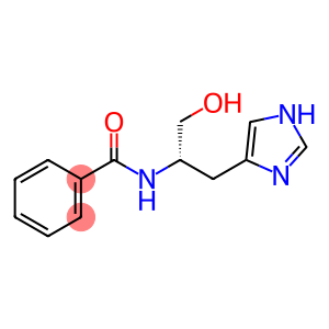 Benzamide, N-[(1S)-2-hydroxy-1-(1H-imidazol-4-ylmethyl)ethyl]- (9CI)