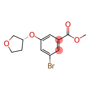 Benzoic acid, 3-bromo-5-[[(3R)-tetrahydro-3-furanyl]oxy]-, methyl ester