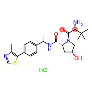 (2R,4S)-1-((S)-2-氨基-3,3-二甲基丁酰基)-4-羟基-N-((S)-1-(4-(4-甲基噻唑-5-基)苯基)乙基)吡咯烷-2-甲酰胺盐酸盐