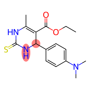 ethyl 4-(4-dimethylaminophenyl)-6-methyl-2-thioxo-3,4-dihydro-1H-pyrimidine-5-carboxylate