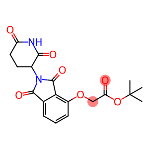 Acetic acid, 2-[[2-(2,6-dioxo-3-piperidinyl)-2,3-dihydro-1,3-dioxo-1H-isoindol-4-yl]oxy]-, 1,1-dimethylethyl ester