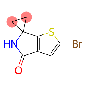 Spiro[cyclopropane-1,6'-[6H]thieno[2,3-c]pyrrol]-4'(5'H)-one, 2'-bromo-