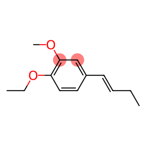 Benzene, 4-(1-butenyl)-1-ethoxy-2-methoxy-, (E)- (9CI)