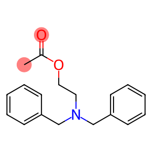 2-[bis(phenylmethyl)amino]ethyl acetate